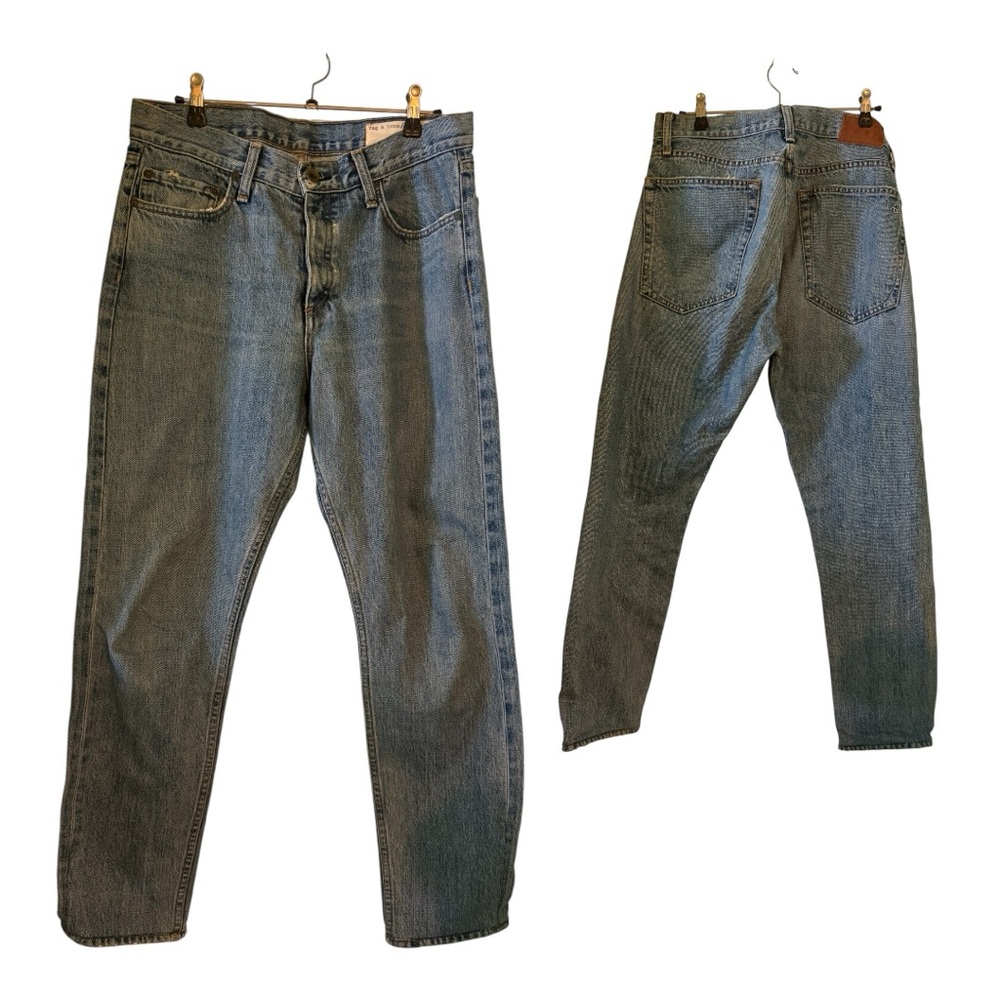 rag & bone size 28 blue jeans